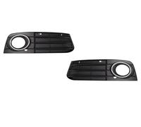 DZNEFYUP Para A4 B8 A4L 2009 2010 2011 2012 Marco Luz Antiniebla Embellecedor Lámpara Cubierta Parrilla Debajo Parachoques Delantero 8KD807681 8KD807682 Rejillas de radiador delanteras