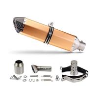 DZNEFYUP Silenciador Escape Motocicleta para B&MW F850GS C650 para Sport C600 GT F850 GS C 600 650 Silenciador Escape Motocicleta con Tubo Asesino DB 470mm 51mm(mi)