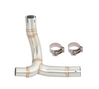DZNEFYUP Silenciador Escape Motocicleta Sistemas Escape Motocicleta Conexión Tubería Enlace Medio para Ducati para Monster 950 937 2021-2023