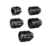DZO Optics Vespid prime 5-lens Kit with PL & EF mount with case (12/25/35/50/75 T2.1)
