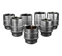 DZOFilm Vespid Retro 7-lens Kit (16, 25, 35, 50, 75, 100,125mm) with hard case (PL mount with EF bayonet)