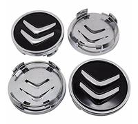 DZPFDC 4 Piezas Tapacubos para Citroen C4 Aircross 2012-2017, Tapacubos de Coche con Logo,Tapacubos de Rueda,Tapacubos de Llanta,Tapas Centro Tapacubos