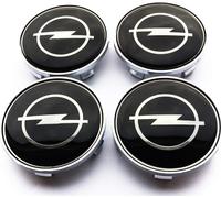 DZPFDC 4 Piezas Tapas centrales para Opel Zafira Life S 2019-2020,64MM,Tapacubos De Centro,Tapacubos Centrales Llantas,Coche Rueda Centro Tapas,Tapa de Cubo de Rueda,B