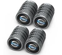 DZPFDC 4 Piezas Tapas para válvulas para Volvo XC40,Tapones de Válvulas de Rueda,Tapas de Polvo de Rueda,Accesorios a Prueba de Polvo