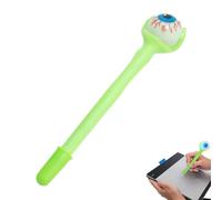 DzpKrka - Bolígrafos de Halloween de miedo, marcadores con diseño de, bolígrafos de escritura que brillan en la oscuridad | para la universidad, la oficina, el diario, el dibujo, las artes y la