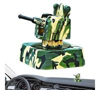 DzpKrka Difusor De Aromatizante Solar Para Coche,Difusor De Fragancia Automático Para Automóvil - Base Antideslizante Eliminador De Olores Duradero Para Taxi Furgoneta