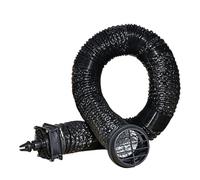 DzpKrka Extensor de Aire Acondicionado para Asiento Trasero del Coche - Adaptador Plegable Salida Ventilador AC | Manguera Flexible de Ventilación de Aire para Coche,para Autocaravana SUV Camión