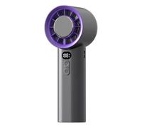 DzpKrka Ventilador de Bolsillo Plegable - Ventilador Portátil Recargable Potente Silencioso - Velocidades Múltiples Flujo de Aire Intenso para Senderismo y Deportes al Aire Libre