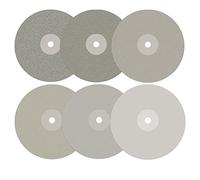 DZQ Diamond Flat Lap Wheel Disco Orificio para eje de disco 6 "x 1/2" Lap abrasivo 1000 1200 1500 2000 2500 3000 Grito para cortar o lijar piedra y vidrio