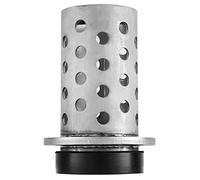 DZQ Frasco de fundición perforado al vacío de acero inoxidable con brida de pared (3 "x 5")