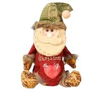 dzqad Bolsas Navideñas Para Dulces - Bolsa De Almacenamiento Reutilizable De Santa, Reno Y Muñeco De Nieve En 3D,Bolsas Reutilizables Con Cremallera Para Alimentos Fruta Fiesta De Navidad