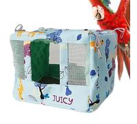 dzqad de Jaula de Loros, Carpa de Hamaca para pájaros, de pájaros Transpirable Snuggle Hut con Estera fría, Tienda de Mascota de Tela Impermeable para Cockatiel Conure Lovebird