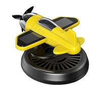 dzqad Difusor De Perfume De Coche | Ornamento Giratorio Eliminador De Olor Para Coche Con Energía Solar Con Forma De Aviones | Accesorios Interior Automotriz para Sedan Camping-Car Pick-up