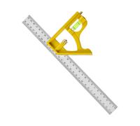 dzqad Escuadra de Carpintero - Escuadra Combinada Para Carpintería,Instrumento Multifuncional De Carpintería Y Montaje Para Reformas, Instalación De Puertas, Ventanas Y Alicatado