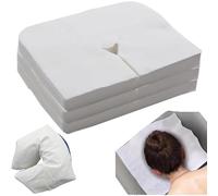 dzqad Fundas para Apoyacabezas de Mesa de Masajes | Sábanas para Reposacabezas - Funda Facial para Mujeres para Uso Diario En Casa Y Viajes