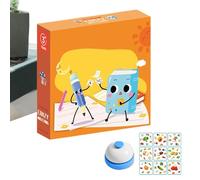 dzqad Juego de Asociación para | Bandeja Interactiva, Tarjetas para la Noche de Juegos - Cumpleaños, Niños, Niñas, Viajes, Actividades al aire libre, Noche, Camping, Playa, Viaje por Carretera y