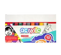 dzqad Rotuladores para Colorear | Rotuladores para Adultos - Pinturas Impermeables y Lavables de Doble Punta 8 mm Anti-Manchas Set Multicolor para Escuela Clase Scrapbook Tela y Superficies Variadas
