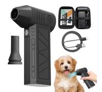 dzqad Soplador de Aire | Pequeño Soplador Eléctrico Turbo Ventilador - Secador Manual Ajustable para Limpieza de PC Electrónica Coche y Casa