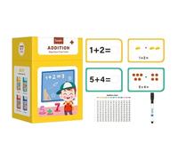 dzqad Tarjetas Didácticas Matemáticas - Tarjetas Educativas de Multiplicación - Juego Mental Matemático para Niños con Práctica de Aritmética Educativa