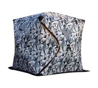 dzqad Tienda Aislada | Serie Impermeable Caliente Portátil Resistente al Viento - Cabaña De En Hielo,para Actividades Náuticas Camping Playa Lago Río Estanque Frente al Mar Pontón
