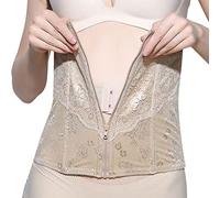 DZQUY Fajas Para El Abdomen De Las Señoras Curva En Forma De S Doble Presurización Evita Que El Rizado Se Resbale Resistencia Fuerte Doblar Repetidamente Refuerzo De Compresión Con Hebilla,Skin tone,M