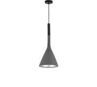 DZQWLL Lámpara colgante minimalista moderna, lámpara de techo industrial de metal negro con pantalla cónica, lámpara colgante para pasillo de entrada de isla de cocina