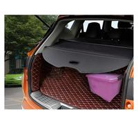 DZSCHUNLUSM Coche Cubierta Carga Retráctil para Nissan para Qashqai J10 2008-2013 Cubierta para Maletero De Lona Aluminio Privacidad Pantalla Protección Seguridad Cubierta Maletero Paquetes(Negro)