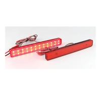 DZSFDGDDFGD Luz Freno Para Suzuki Wagon R Stingray, 2 Reflectores LED Para Parachoques Trasero, Luz De Freno, Antiniebla Y Advertencia Parada Adicional LED(Rojo)