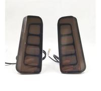 DZSFDGDDFGD Luz Freno Para Toyota Para Vellfire Para Alphard 2016-2020 Antiniebla Traseros LED Reflector Parachoques Luz Freno Intermitente Parada Adicional LED(Smoke,3 Functions)