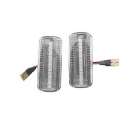 DZSFSTRHRRT Indicador Intermitente Espejo Retrovisor 2 Luces LED Señal Giro Dinámicas Secuenciales Para Dodge Para Charger 2005-2006 Para Avenger 2007-2016 Para Nitro 2006-2011(Crystal)