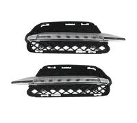 DZSFSTRHRRT Luces antiniebla Luz de circulación diurna y rejilla para Benz S Class W221 2009-2013, luz antiniebla del parachoques delantero A2218201756(Left Right)