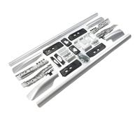 DZSHONGXINSM para Toyota para Land para Cruiser LC300 2023 2024 Kit De Carrocería Exterior Portaequipajes Rieles Laterales Barras Cruzadas Pieza Recogida Barras de Techo Auto