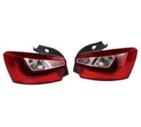 DZSHONGXINSM Piloto Trasero para Seat para Ibiza 2013-2017 Luz Trasera LED Trasera Accesorios Exteriores Luz Trasera Lámpara Señal Luz Freno Advertencia Lámpara Trasera(Pair)