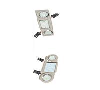 DZSJFGAIS Luz Freno Trasera Luz Freno Luces de techo de cúpula para interior de coche 48 LED para Skoda para Yeti para Octavia para Superb 3T4 3T5(Fornt Dome light)