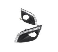 DZSJFGAIS Luz Freno Trasera Luz Freno Luces LED Circulación Diurna Compatibles Con Para Lada Kalina 2014-2015 LED 6000K DRL Choques Delantero+intermitentes Amarillos