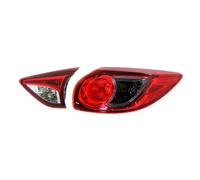 DZSJFGAIS Piloto Posterior Lámpara Trasera Izquierda Derecha para Mazda para CX-5 2013-2016 Luz Trasera Lámpara De Freno con Luz Trasera Luz De Freno Piloto luz Trasero Derecho(Right-2PC)