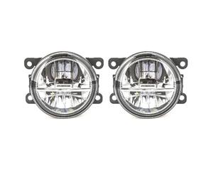 DZSJHGFDD Faro Antiniebla Para Citroen C3 C4 C5 C6 Para C-Crosser Para Xsara Para Picasso 1999-2015 LED Halógenos Faros Antiniebla CONJUNTO DE VIDRIO Antiniebla Delantero(LED)