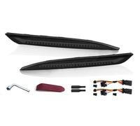 DZSJHGFDD Faro Antiniebla Para Tesla Para Modelo 3 Para Y 2018-2022 Reflector De Parachoques Trasero LED Funciones Luz Freno Antiniebla Dinámica Antiniebla Delantero(Black Surface B)