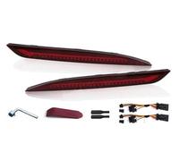 DZSJHGFDD Faro Antiniebla Para Tesla Para Modelo 3 Para Y 2018-2022 Reflector De Parachoques Trasero LED Funciones Luz Freno Antiniebla Dinámica Antiniebla Delantero(Red Surface B)