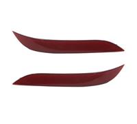 DZSJHGFDD Faro Antiniebla Tiras Reflectantes Para Serie 5 E60 Sedán E61 2003-2007 Pre-facelift Reflector De Parachoques Trasero Tira Advertencia Con Lente Roja Antiniebla Delantero(Left and Right)