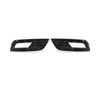 DZSJHGFDD Parrilla Frontal Rejilla Inferior del Parachoques Delantero y luz antiniebla, Compatible con para A4 B8.5 edición estándar (2013-2016), Color Negro Rejilla Malla(Negro)