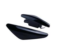 DZSJUNCHENSM Intermitente Espejo Retrovisor 2 Intermitentes Laterales LED Ámbar Con Lente Ahumada Negra Para X3 F25 X5 E70 X6 E71 E72