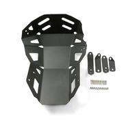 DZSLLOOI Barra De Choque para Kawasaki Versys650 VERSYS 650 KLE650 2015-2023 Protector Motor Inferior Placa Protección Inferior Protector Cárter Negro Acero Inoxidable