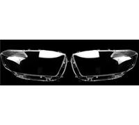 DZSMACHENGSM lente de faro coche principal Cubierta Faro Delantero Coche Para Toyota Para Highlander 2007-2011 Cristal Faros Delanteros Pantalla Lámpara Máscaras Cubierta de Faros(Pair)