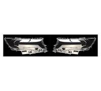 DZSMACHENGSM lente de faro coche principal Para Toyota Para Prado 2017-2019 Cubierta Faro Delantero Pantalla Lámpara Vidrio Carcasa Lente Repuesto Cubierta de Faros(Pair)
