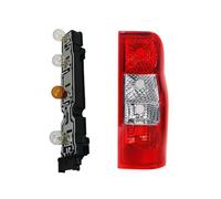 DZSMACHENGSM Luces Traseras Reflector De Parachoques Trasero Coche Luz Trasera Freno+placa Circuito Para Transit MK7 06-14 6C11-13405-AD 6C11-13404-AD Luces traseras del coche(With Bulb Right)