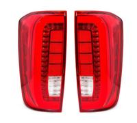DZSMACHENGSM Luz Trasera Luces Traseras Luz Trasera LED Para Nissan Para Navara NP300 D23 2015-2022. De Señalización Giro, Freno, Estacionamiento, Conducción(Rojo)