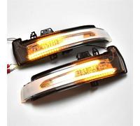 DZSMACHENGSM Retrovisor Lateral Señal Giro para Mercedes para Benz para A/B/C/E/S/CLA/GLA/CLS Clase W176 Señal Giro Dinámica Luz LED Indicador Espejo Lateral Intermitente Luz Señal Giro(Crystal)