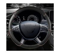 DZSMSRTG Cubre Volante Coche para Dacia para Sandero para Stepway para Sandero Protector para Volante Coche Accesorios Interiores Coche Accesorios Interior(Café)