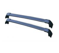 DZSNBMSHD Barras Laterales Aleación Aluminio Rieles Transversales Portaequipajes Techo para Genesis GV70 SUV 5 Puertas 2022 Barra Techo para Los Coches(Negro)